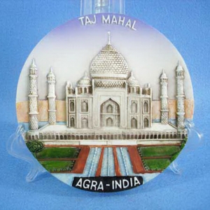 Agra Taj Mahal plate