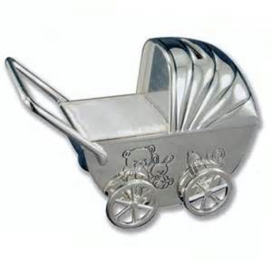 baby carriage personalised money boxes