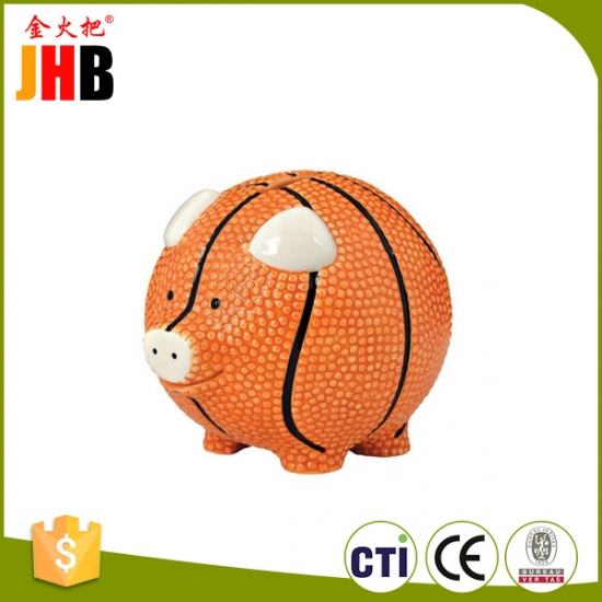 Basketball Piggy Bank