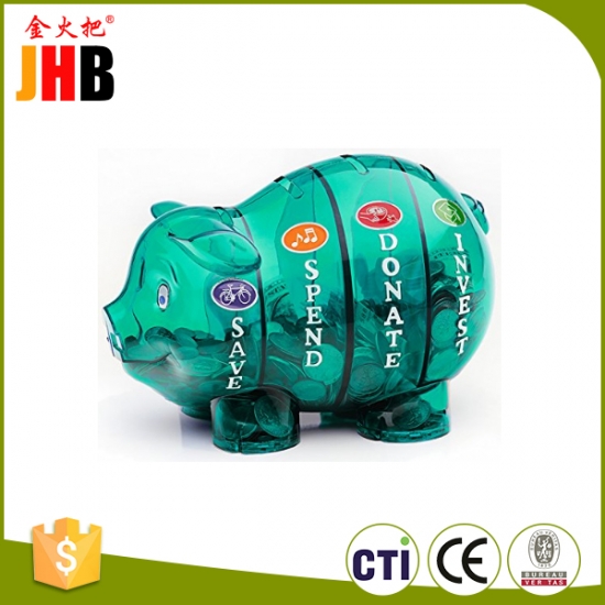 Plastic Money Savvy Pig