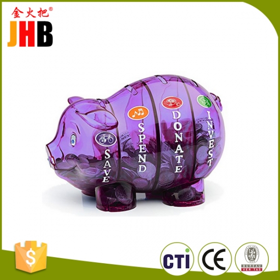 Plastic Money Savvy Pig